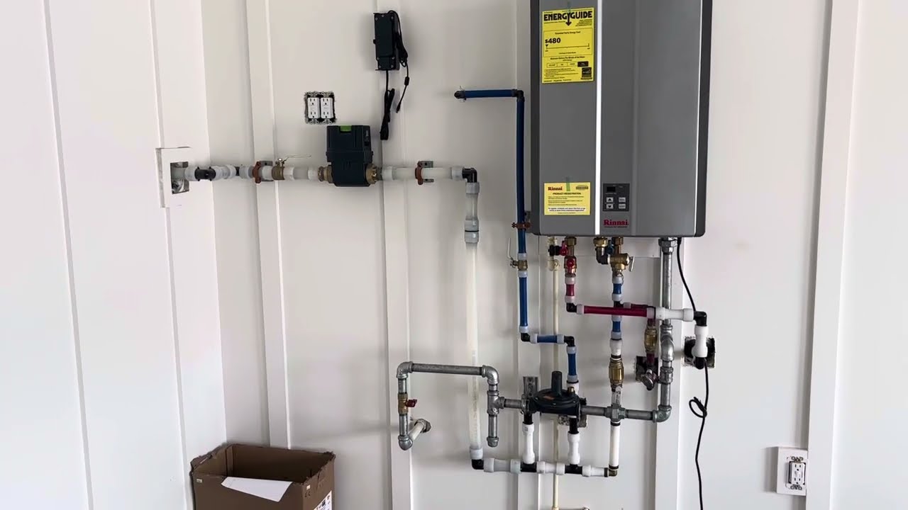 Tankless Water Heater Installation in Trinity Village